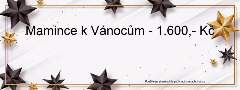Voucher Mamince k Vánocům - 1.600,- Kč